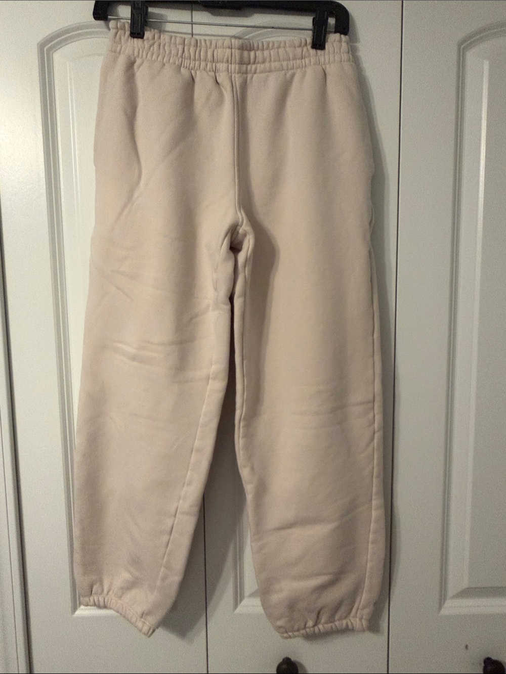 Athleta Kids Cream Fleece Joggers